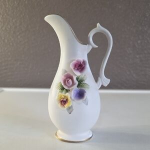 Vintage Leftonbisque Porcelain Vase/Pitcher